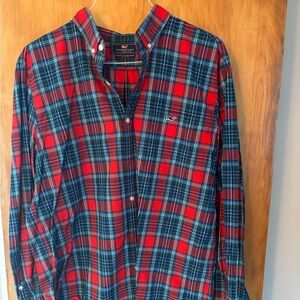 Vineyard Vines XL Slim Fit Tucker Plaid Shirt